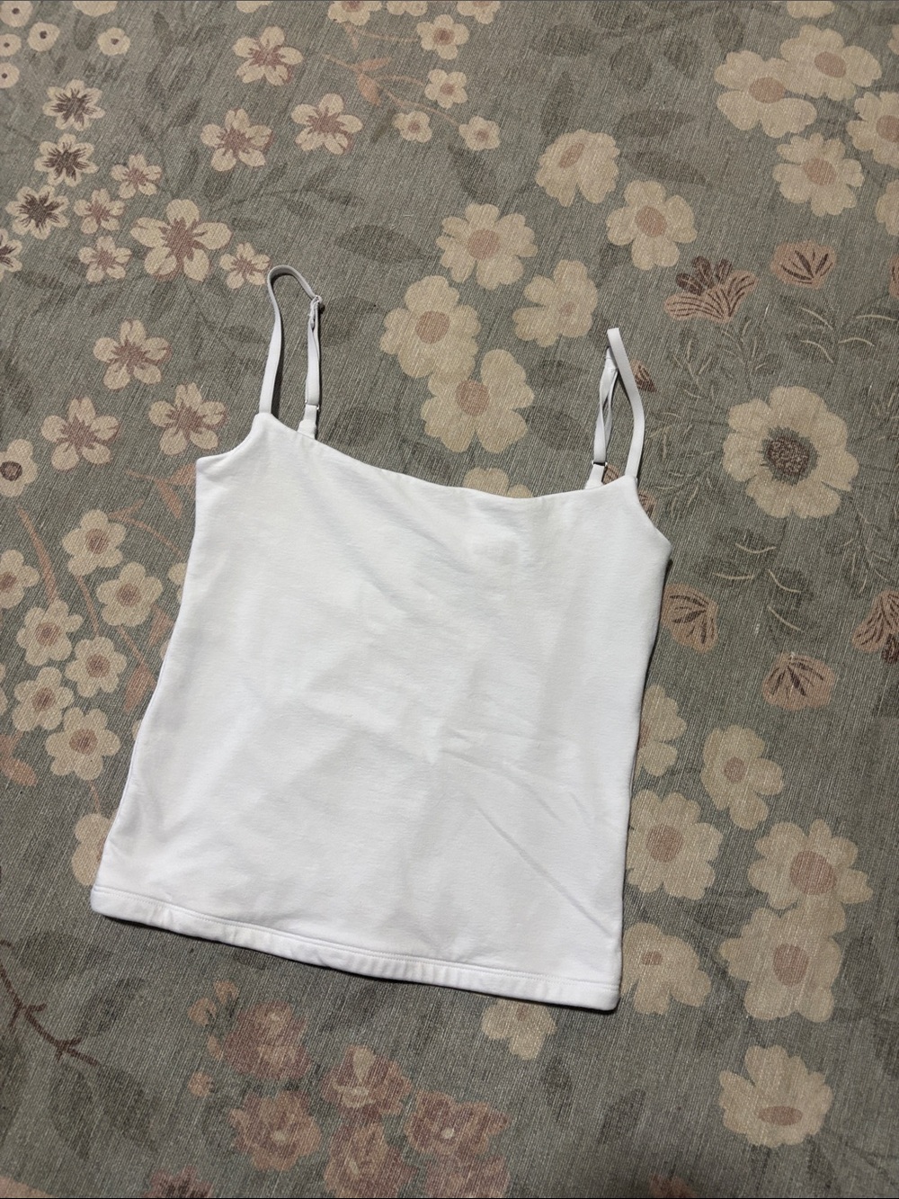 Abercrombie & Fitch White tank top